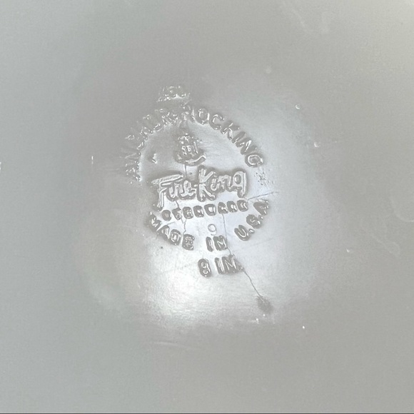 ⭐️ Vintage 1962-1966 Anchor Hocking Fire-King " Wheat " 8 Inch Cake Baking Pan - Picture 5 of 5